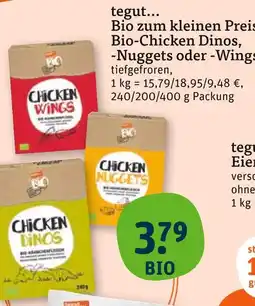 tegut Tegut... bio-chicken dinos Angebot