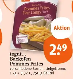 tegut Tegut... backofen pommes frites Angebot