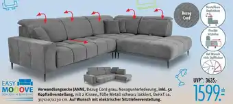 Trends Möbel Easy mooove verwandlungsecke janne Angebot