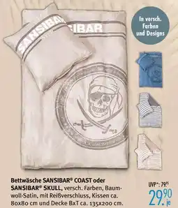 Trends Möbel Sansibar bettwäsche coast oder skull Angebot