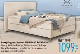 Trends Möbel Sansibar boxspringbett-system svendborg Angebot