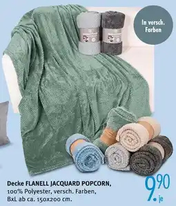 Trends Möbel Decke flanell jacquard popcorn Angebot