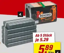 toom Baumarkt Rekord braunkohle-bündelbriketts Angebot
