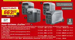 toom Baumarkt Ecoflow power-stationen „ecoflow“  Angebot