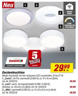 toom Baumarkt Toom deckenleuchten Angebot