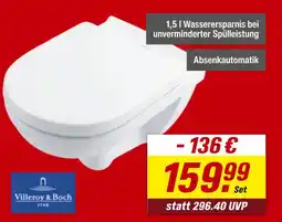 toom Baumarkt Villeroy & boch wand-wc-set „o.novo“ Angebot