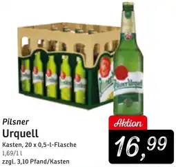 KONSUM Pilsner Urquell Angebot