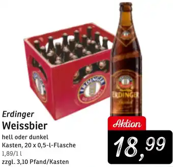 KONSUM Erdinger Weissbier Angebot