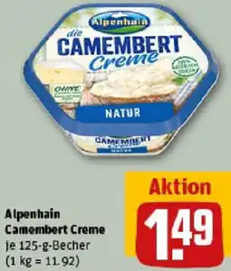 REWE Alpenhain Camembert Creme Angebot