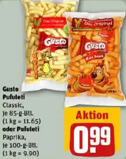 REWE Gusto Pufuleti oder Pufuleti Paprika Angebot