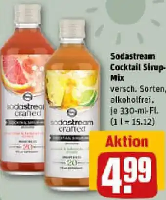 REWE Sodastream Cocktail Sirup Mix Angebot