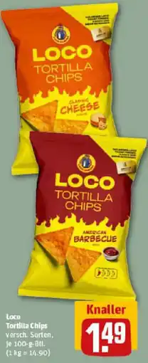 REWE Loco Tortilla Chips Angebot