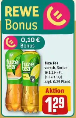 REWE Fuze Tea Angebot