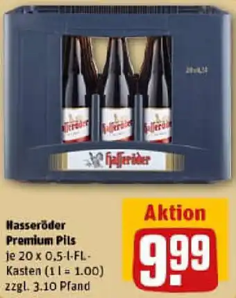 REWE Hasseröder Premium Pils Angebot