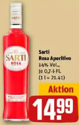 REWE Sarti Rosa Aperitivo Angebot