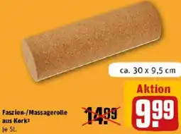 REWE Faszien-/Massagerolle aus Kork Angebot