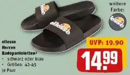 REWE ellesse Herren Badepantoletten Angebot