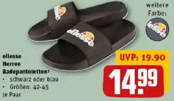 REWE ellesse Herren Badepantoletten Angebot
