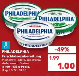 Kaufland PHILADELPHIA Frischkäsezubereitung Angebot
