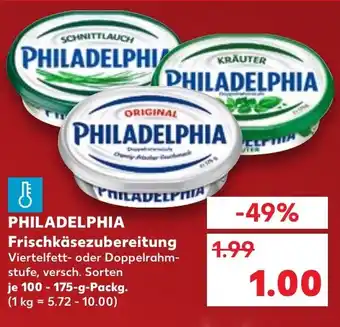 Kaufland PHILADELPHIA Frischkäsezubereitung Angebot