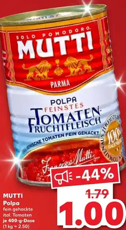 Kaufland MUTTI Polpa Angebot