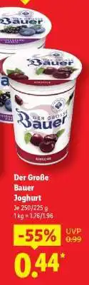 Lidl Der Große Bauer Joghurt Angebot