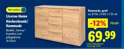 Lidl Livarno Home Hochschrank/Kommode Angebot