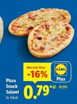 Lidl Pizza Snack Salami Angebot