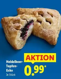 Lidl Heidelbeer-Topfen-Ecke Angebot