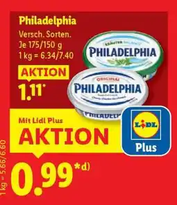 Lidl Philadelphia Angebot