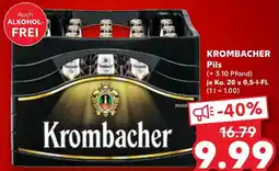 Kaufland KROMBACHER Pils Angebot
