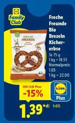 Lidl Freche Freunde Bio Brezeln Kichererbse Angebot
