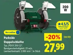 Lidl Parkside Doppelschleifer Angebot