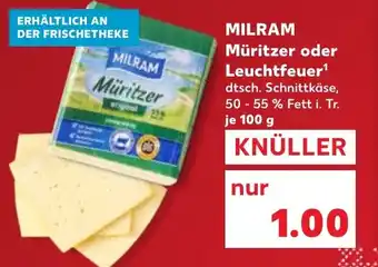Kaufland MILRAM Müritzer oder Leuchtfeuer Angebot