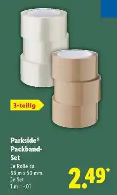 Lidl Parkside Packband-Set Angebot