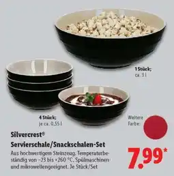 Lidl Silvercrest Servierschale/Snackschalen-Set Angebot