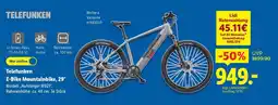 Lidl TELEFUNKEN E-Bike Mountainbike, 29 Angebot