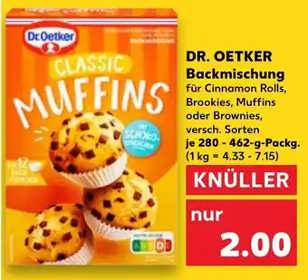 Kaufland DR. OETKER Backmischung Angebot