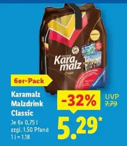 Lidl Karamalz Malzdrink Classic Angebot