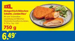 Lidl Metzgerfrisch Hähnchen-Schnitte „Cordon Bleu“ Angebot