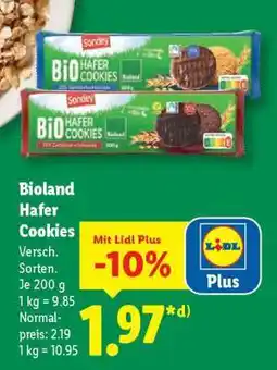 Lidl Bioland Hafer Cookies Angebot