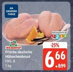 Edeka Frische deutsche Hähnchenbrust Angebot