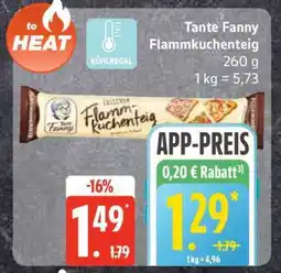 Edeka TANTE FANNY Flammkuchenteig Angebot