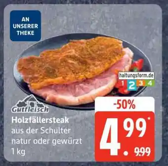 Edeka Holzfällersteak Angebot