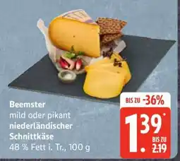 Edeka Beemster niederländischer Schnittkäse Angebot