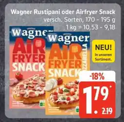Edeka Wagner Rustipani oder Airfryer Snack Angebot