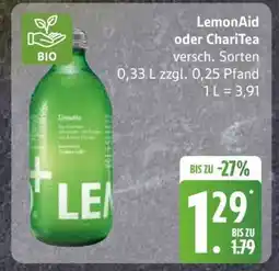 Edeka Lemonaid oder ChariTea Angebot