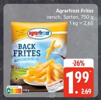 Edeka Agrarfrost Frites Angebot