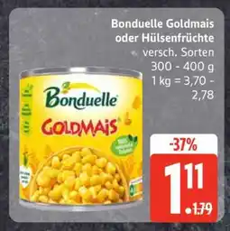 Edeka Bonduelle Goldmais oder Hülsenfrüchte Angebot