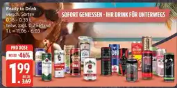 Edeka Ready to Drink Angebot